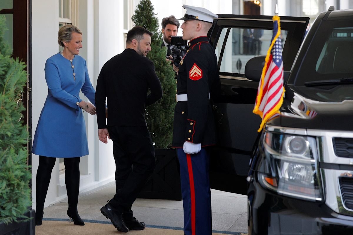 Ukrainian President Volodymyr Zelenskiy visits Washington, D.C.