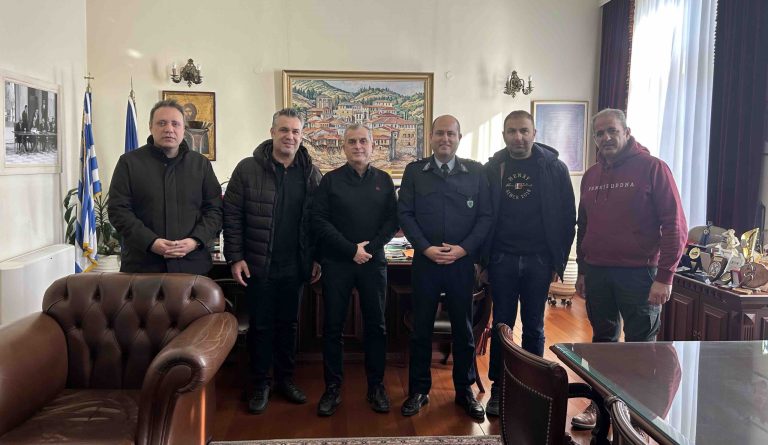 Σέρρες: Συνάντηση του προεδρείου της Ένωσης Αστυνομικών με τον Αντιπεριφερειάρχη