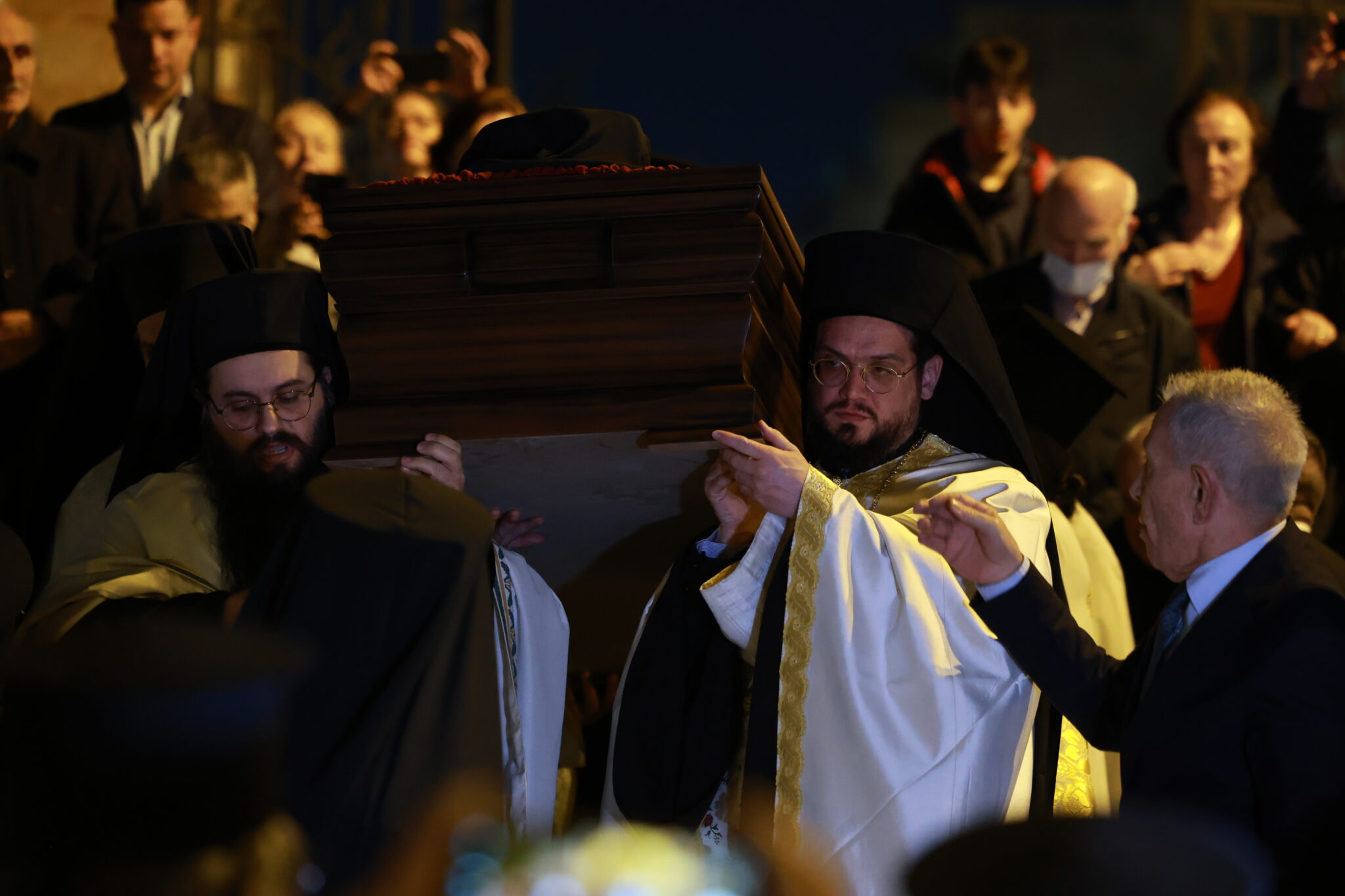 Το σκήνωμα του πρώην Μητροπολιτη Θεσσαλονίκης Άνθιμου