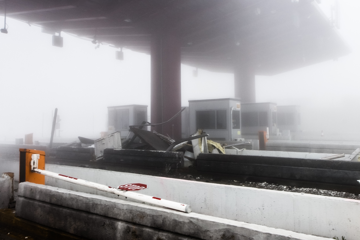 Ζημιές στα διόδια