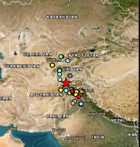 Αφγανιστάν: Σεισμός 5,6 Ρίχτερ στην περιοχή Χίντου Κους 