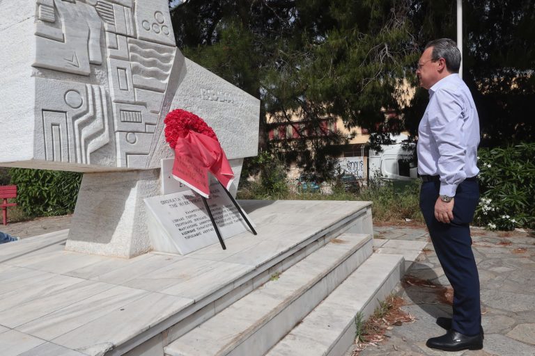 Σ. Φάμελλος: «Η μάχη κατά του φασισμού είναι συνεχής – Να κάνουμε ό,τι είναι δυνατόν για να μια Ευρώπη Ειρήνης χωρίς πυρηνικά»
