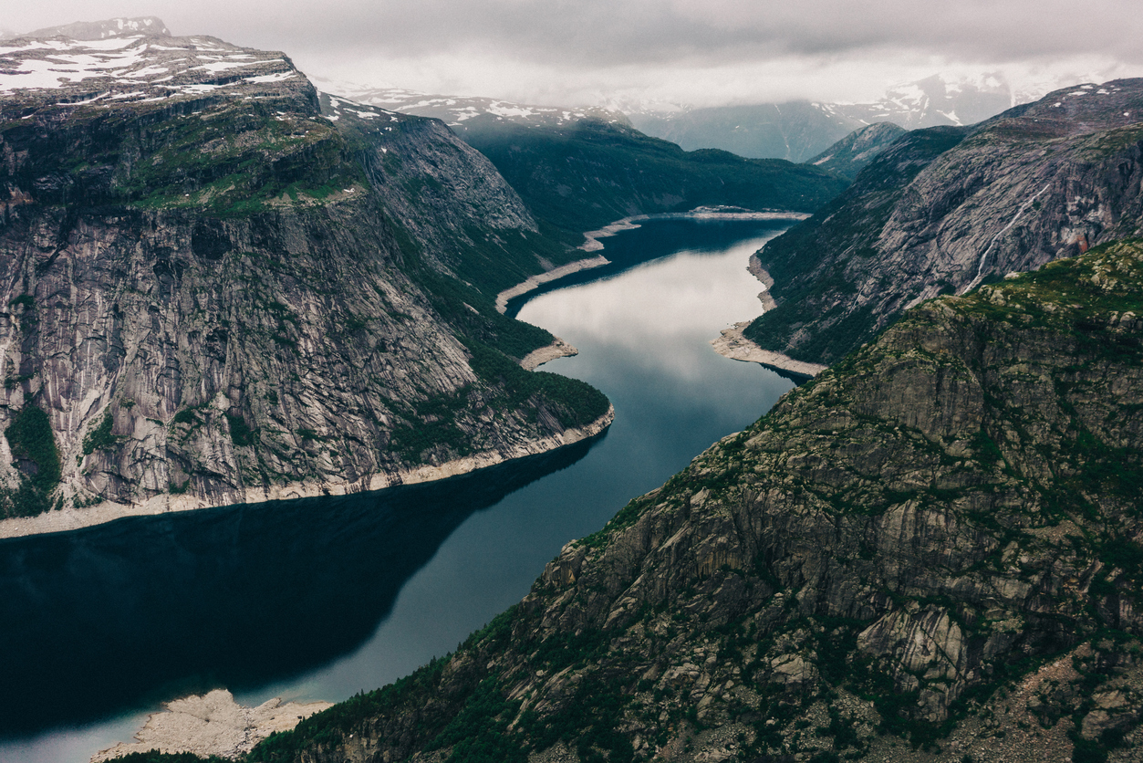 View from Trolltunga