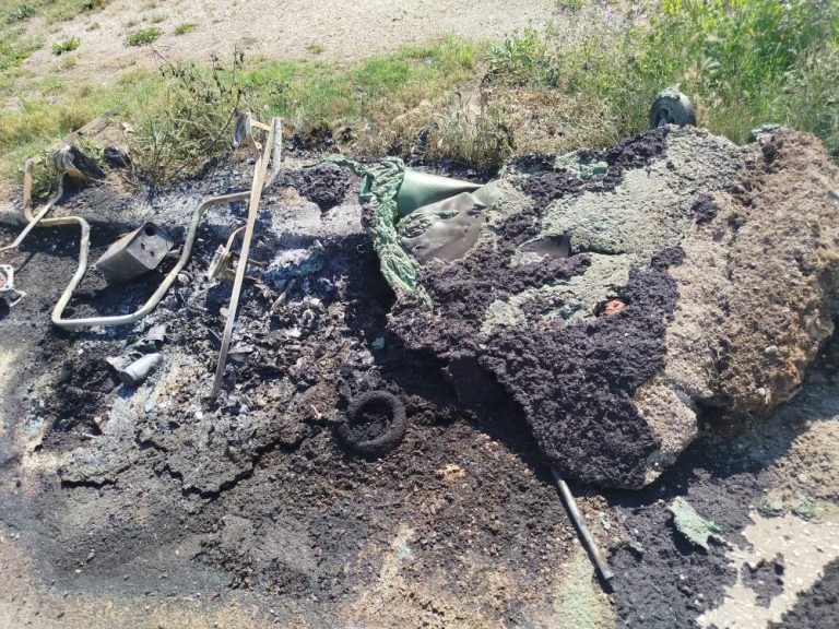 Έβαλαν φωτιά σε κάδους απορριμμάτων στις Φέρες – Τρίτο περιστατικό σε έξι μήνες