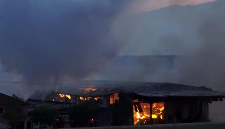 Συλλήψεις και επιβολή διοικητικού προστίμου για εμπρησμό στους Κάτω Αποστόλους Kιλκίς