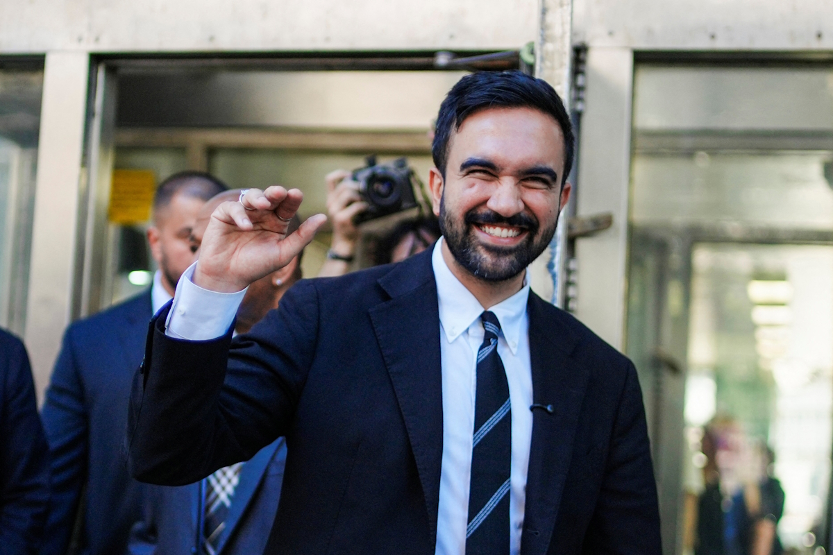 Ο υποψήφιος δήμαρχος της Νέας Υόρκης, Ζοχράν Μαμντάνι