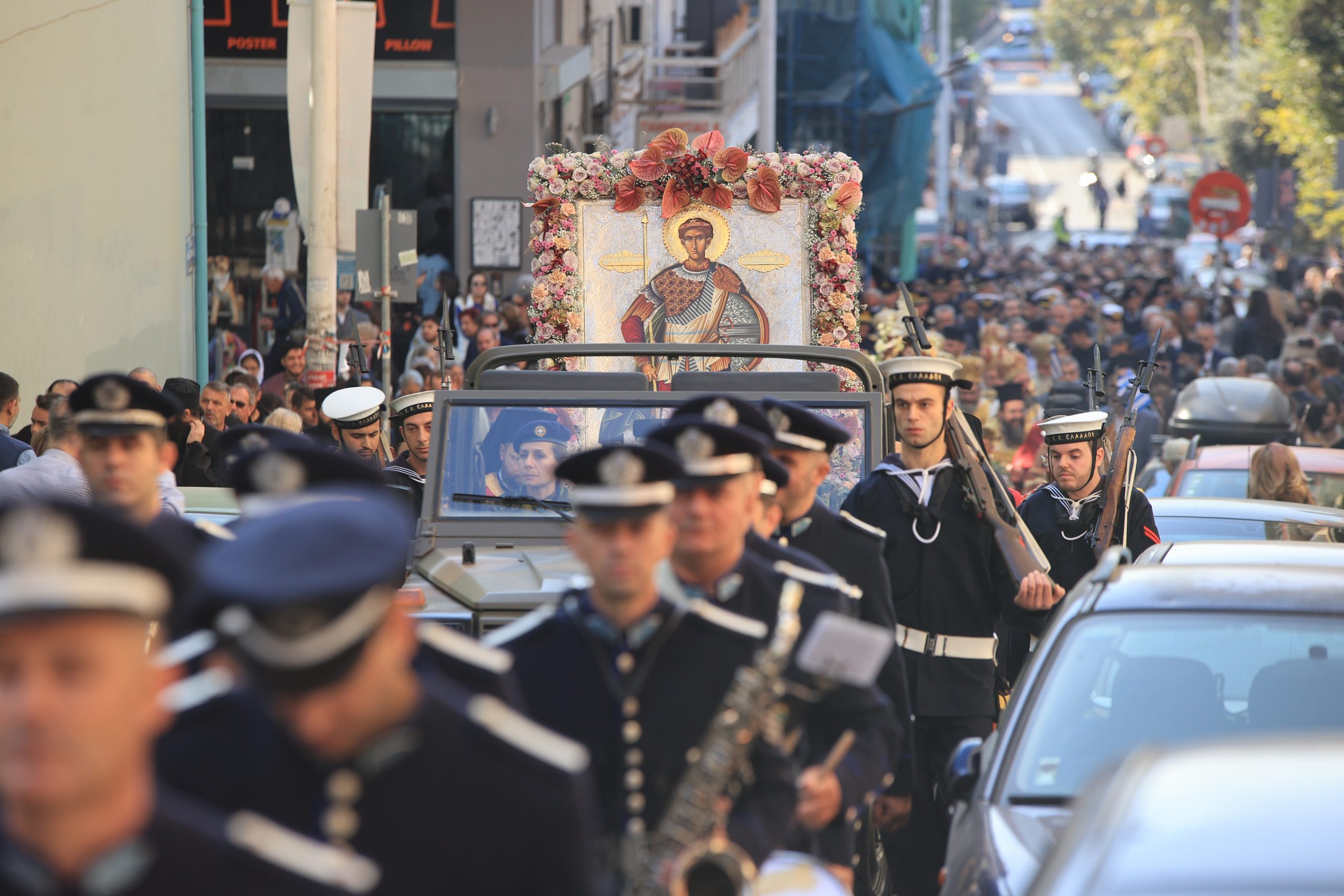 [372859] ΛΙΤΑΝΕΙΑ ΤΗΣ ΕΙΚΟΝΑΣ ΤΟΥ ΑΓΙΟΥ ΔΗΜΗΤΡΙΟΥ ΣΤΑ ΠΛΑΙΣΙΑ ΤΟΥ ΕΟΡΤΑΣΜΟΥ ΤΟΥ ΠΟΛΙΟΥΧΟΥ ΤΗΣ ΘΕΣΣΑΛΟΝΙΚΗΣ  
(ΡΑΦΑΗΛ ΓΕΩΡΓΙΑΔΗΣ/EUROKINISSI)