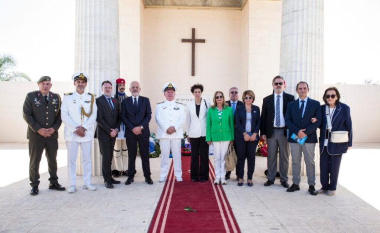 Εκδήλωση Μνήμης στο Ελ Αλαμέιν από τους Έλληνες της Αιγύπτου