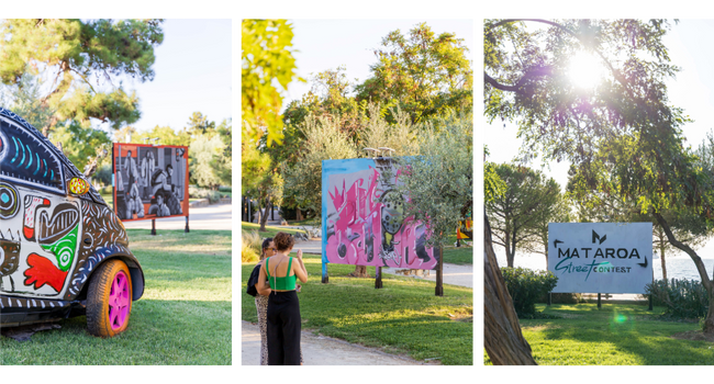 Θεσσαλονίκη: Με παλμό και χρώμα το Mataroa Street Contest επέστρεψε για δεύτερη χρονιά στον Κήπο της Μεσογείου