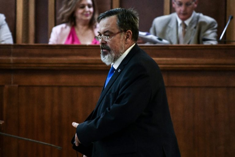 Χρήστος Παππάς στη δίκη της Χρυσής Αυγής: Είμαι αθώος – Παραμύθι ότι ήμουν υπαρχηγός – Είναι έγκλημα να είσαι κουμπάρος του Μιχαλολιάκου;