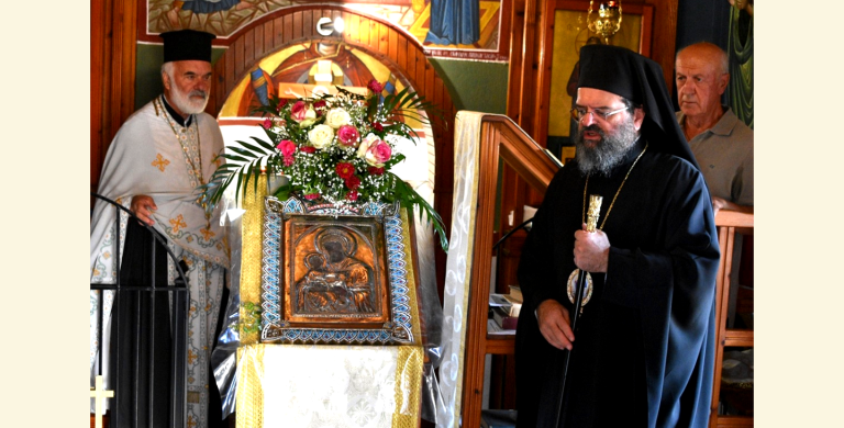 Στη Θεσσαλονίκη η θαυματουργός εικόνα της Παναγίας Φανερωμένης Κομοτηνής