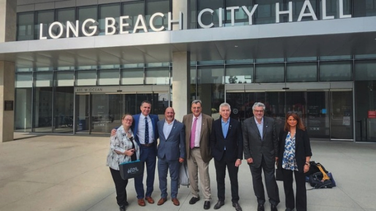 Συναντήσεις της Ελληνικής Ολυμπιακής Επιτροπής στο Λονγκ Μπιτς για το Ελληνικό Ολυμπιακό Σπίτι