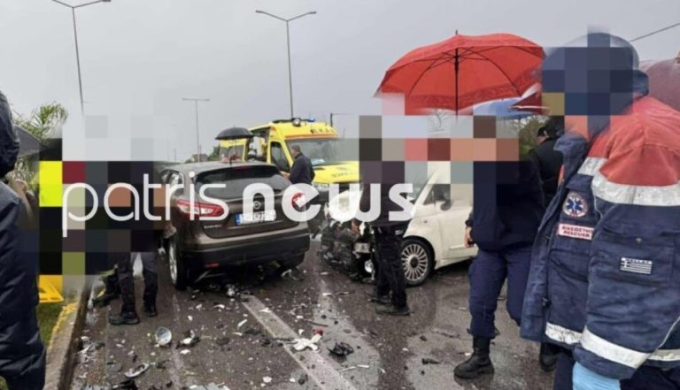 Σοβαρό τροχαίο στον Πύργο – Επτά τραυματίες, ανάμεσά τους ένα παιδί κι ένα βρέφος