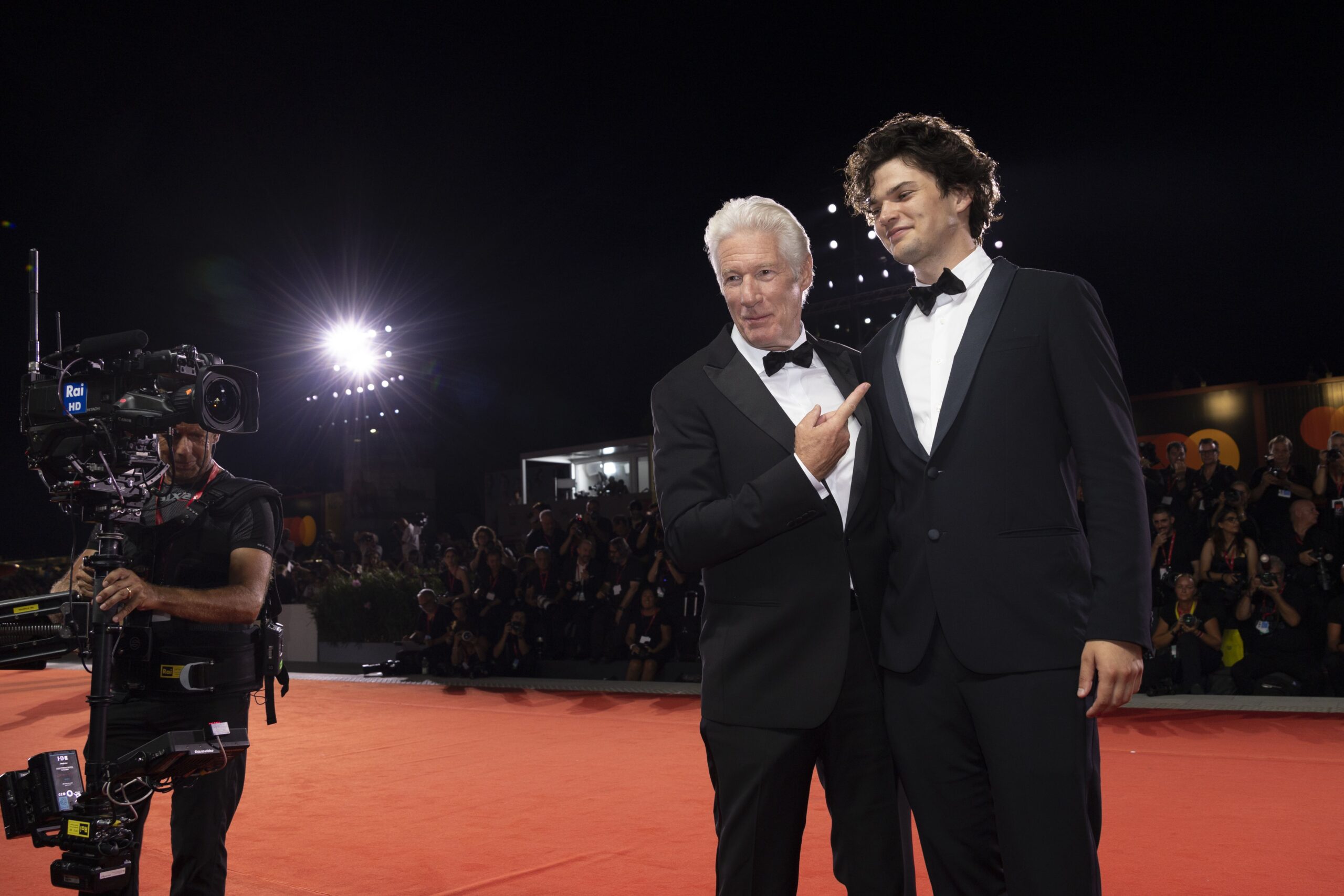 Richard Gere, Homer Gere Ο Ρίτσαρντ Γκιρ με τον γιο του Χόμερ