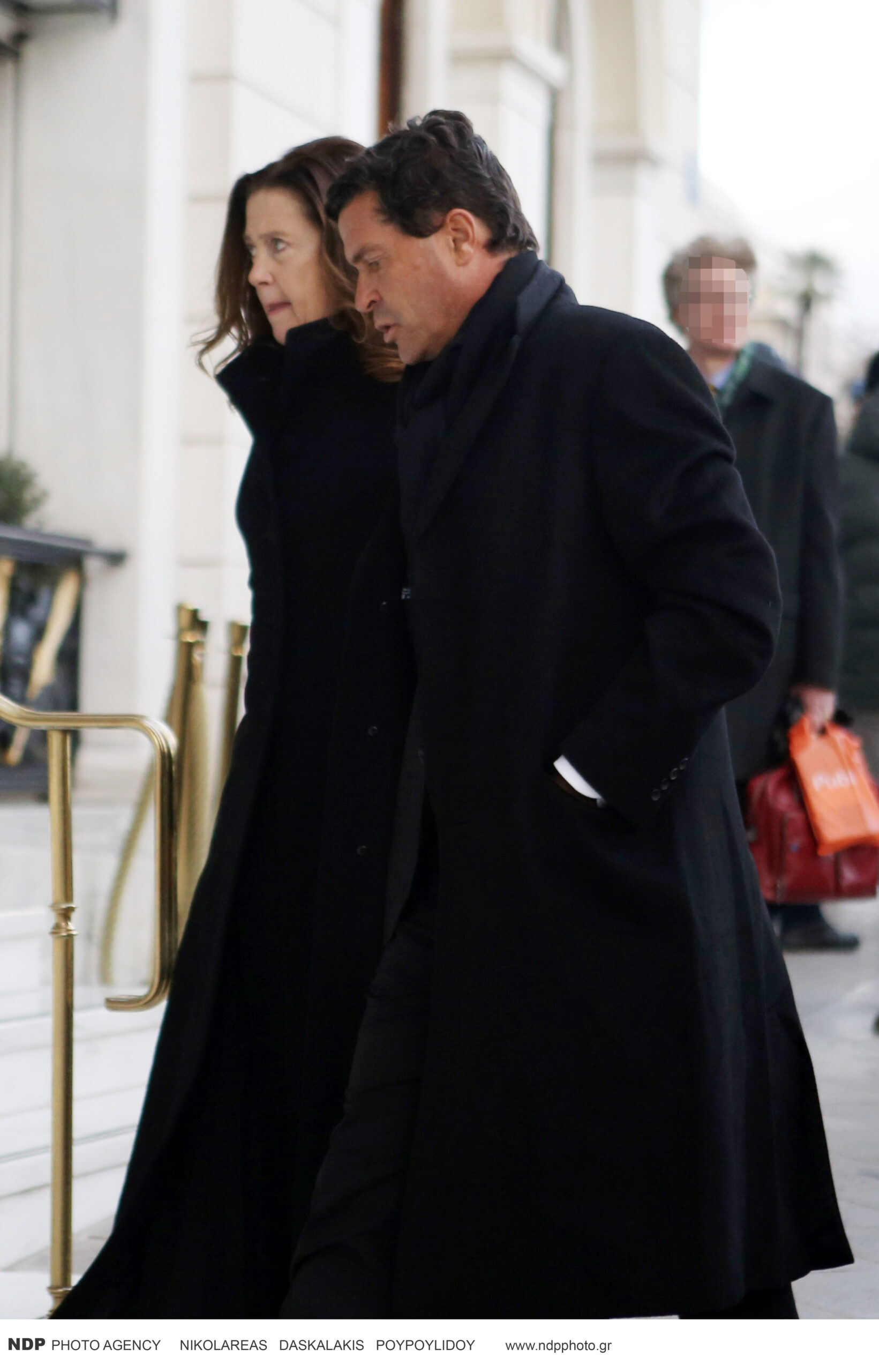 Η Αλεξία Ντε Γκρες με τον σύζυγό της Κάρλος Μοράλες
