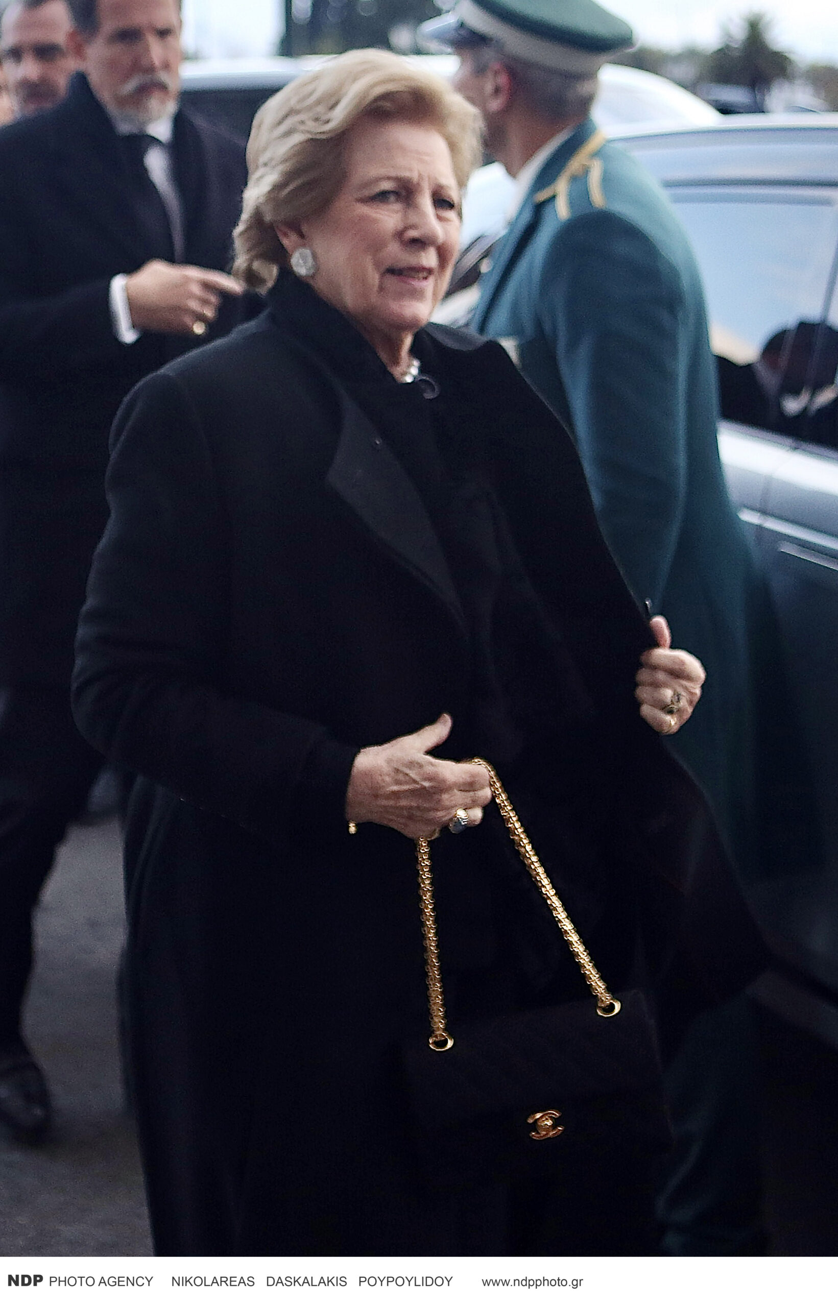 Η τέως βασίλισσα Άννα - Μαρία