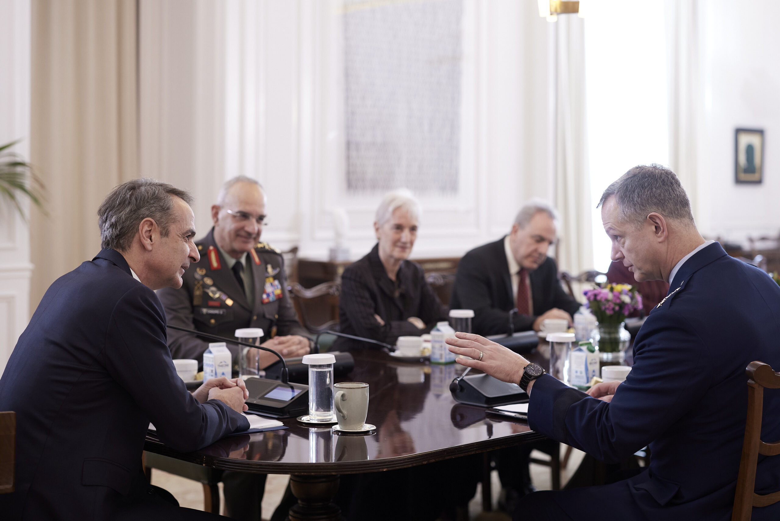 Κυριάκος Μητσοτάκης και Αλέξους Γκρέγκορι Γκρίνκουι