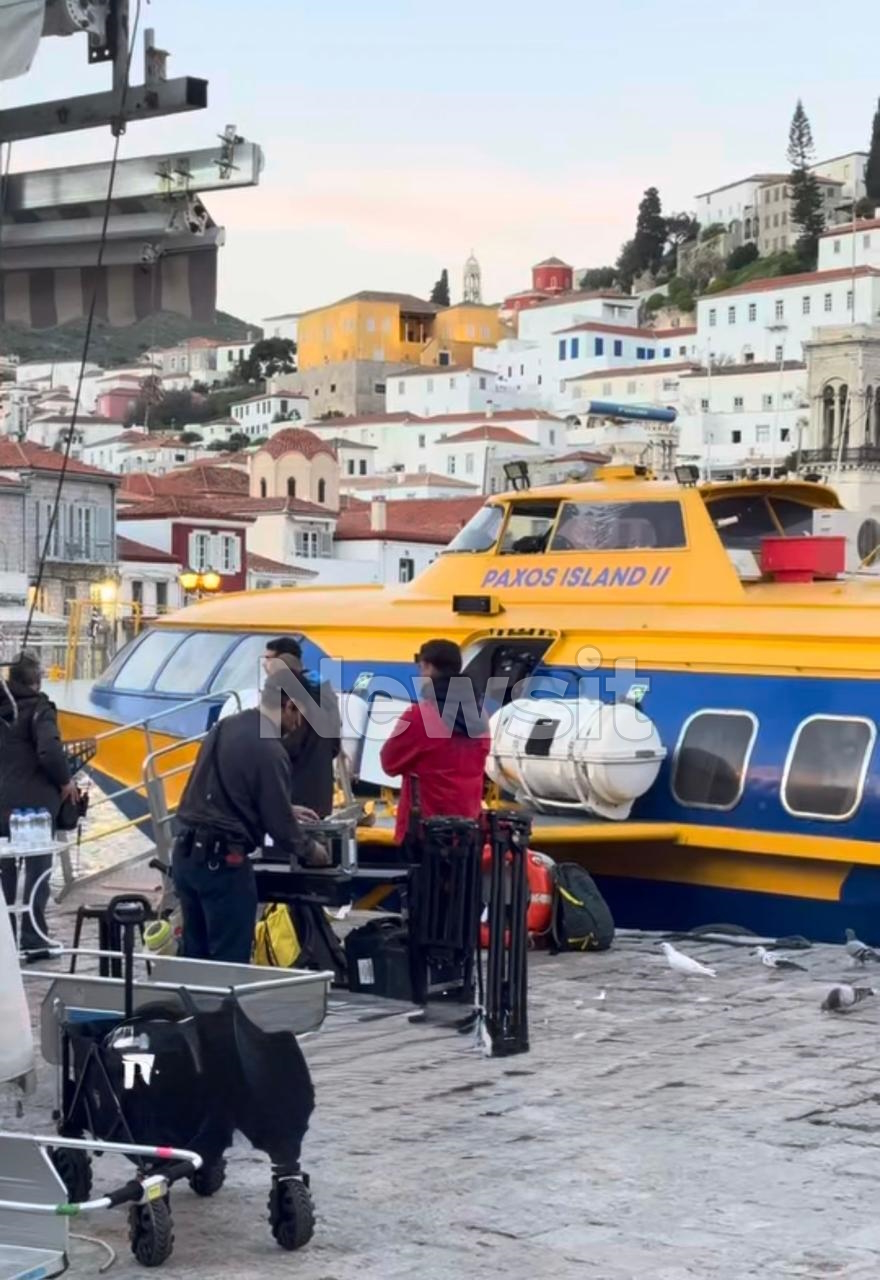 Γυρίσματα της ταινίας με τον Μπραντ Πιτ στην Ύδρα